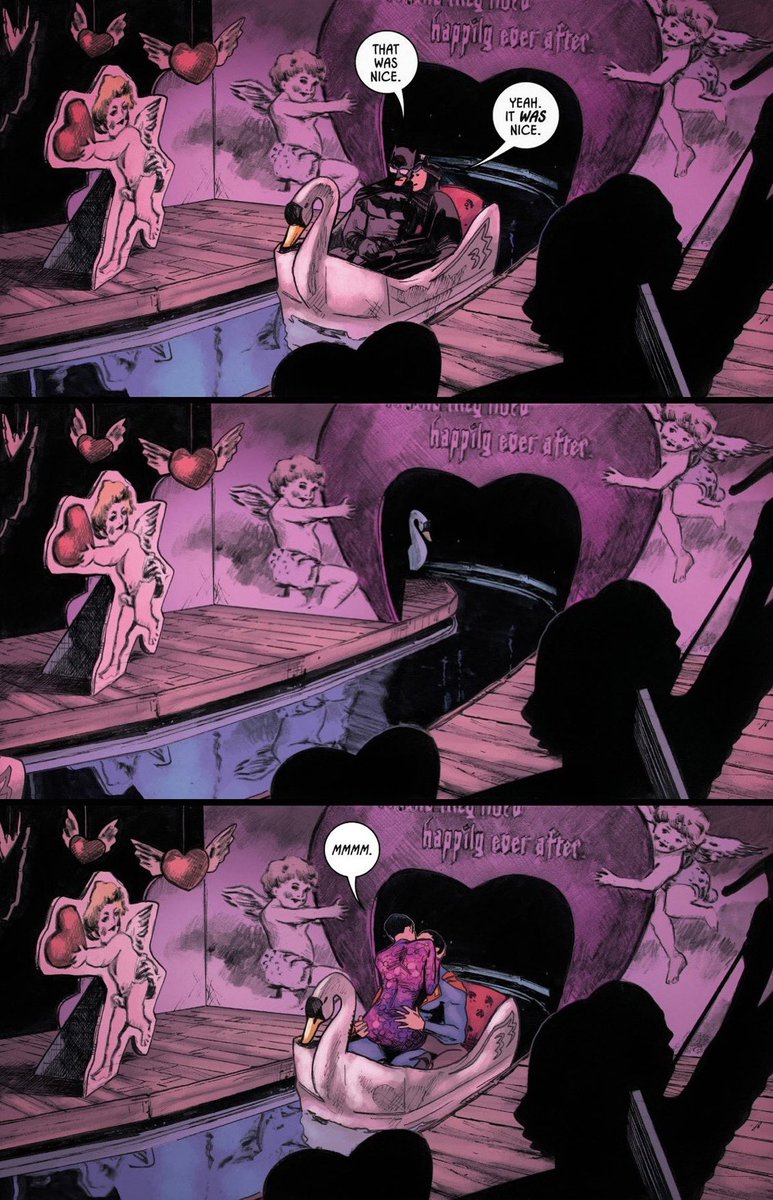 costume swapped clois &amp; batcat; art by clay mann &amp; jordie bellaire