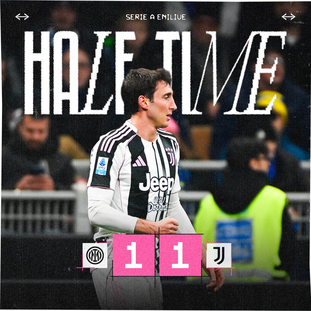 Sama kuat paruh pertama babak.

Inter samakan kedudukan, Kalulu kartu merah.

Komentarnya gengs?

#InterJuve