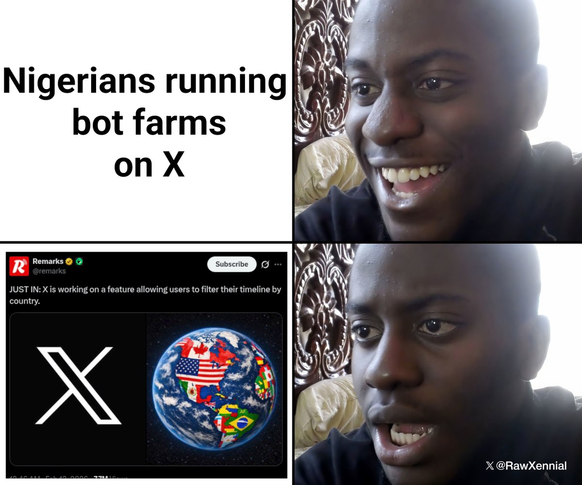 Nigerian X bot operators right now. I can't wait for this to happen.