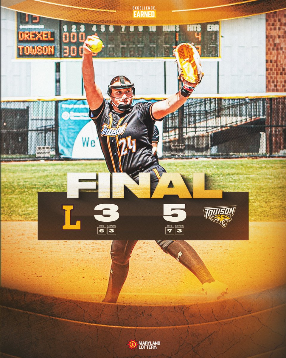 Towson Softball tweet media