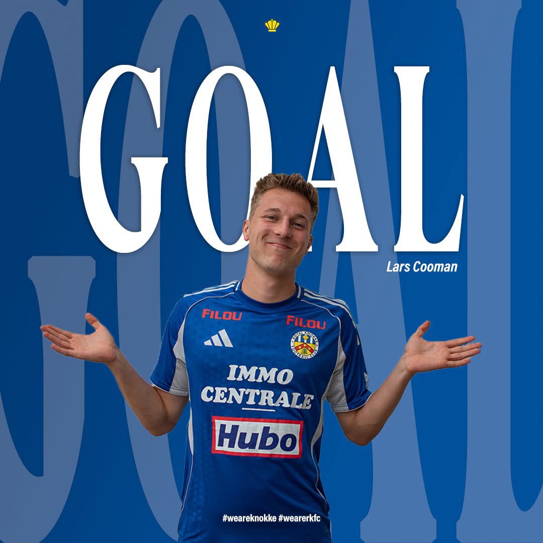 72’ | GOOOOAAAAAL!!! 

Cooman scoort! 1-2!! 😍

#weareknokke #wearerkfc
