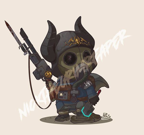 This Gecko has seen some shit...
Has been a really long time huh?
Thank you <a href="/NasGrimReaper2/">꧁༆NickTheGrimReaper༆꧂</a> for pushing me back to drawing more Geckos. #zentreart