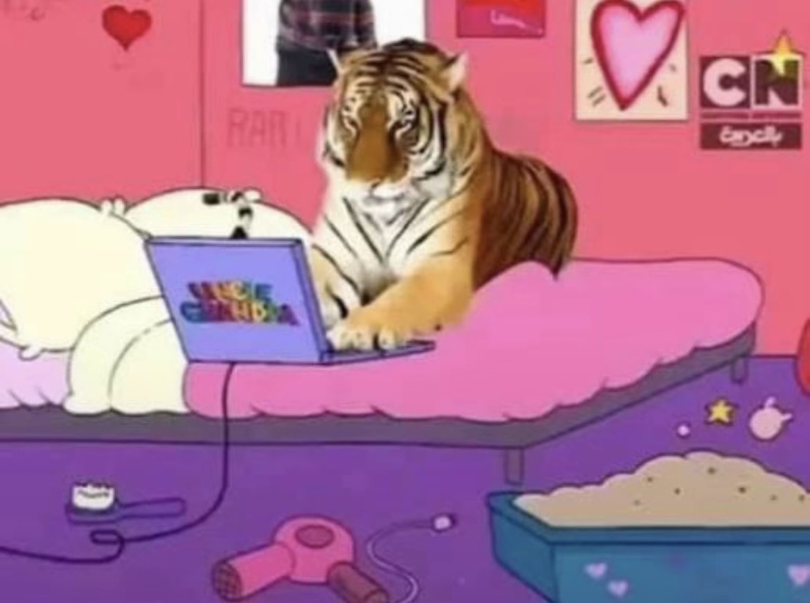 twist_pineapple's tweet photo. Female Tigers In media is my ride or die bro https://t.co/PCKN9DHdvp