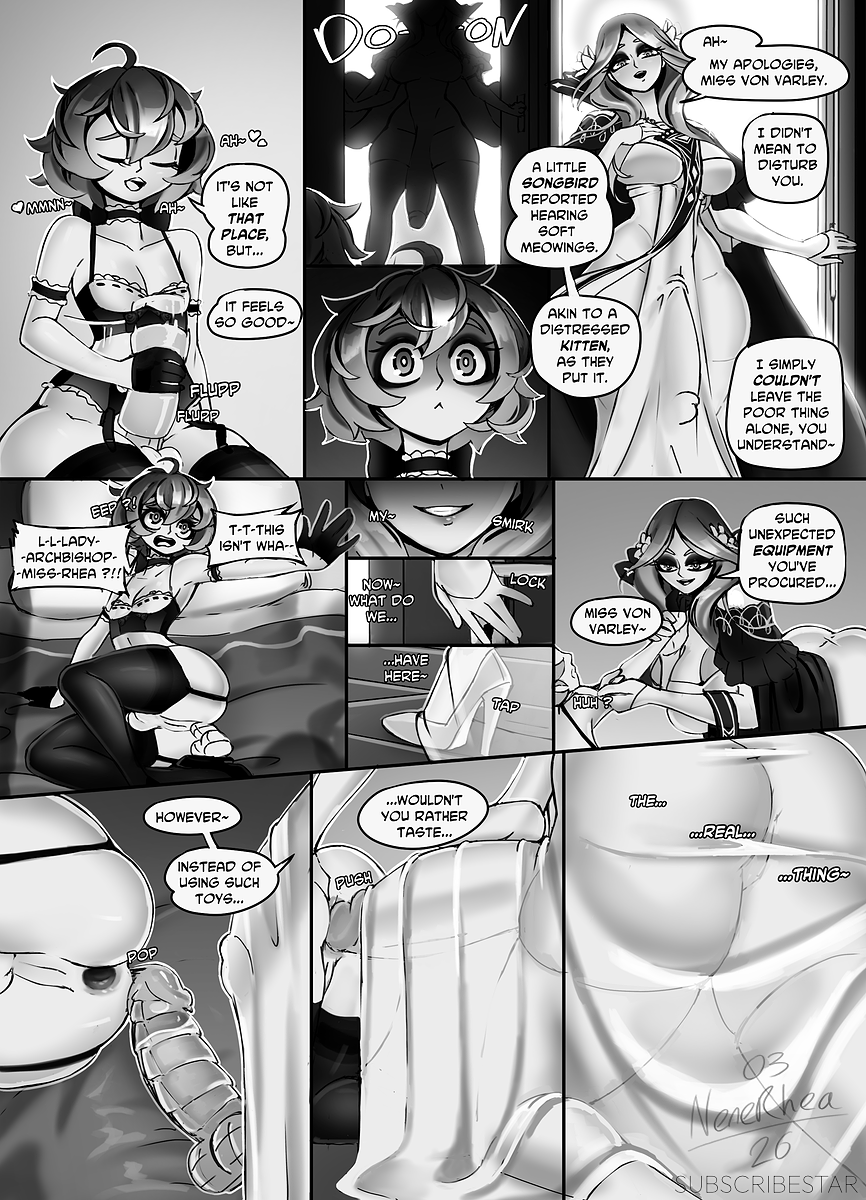 Here's the 2nd page of my previous Bernadetta mini comic for today's post~ The Corrin x Azura set should be almost done I think, assuming no further change all that's left to do is one final clean up pass to make sure I didn't miss anything on the private alts~