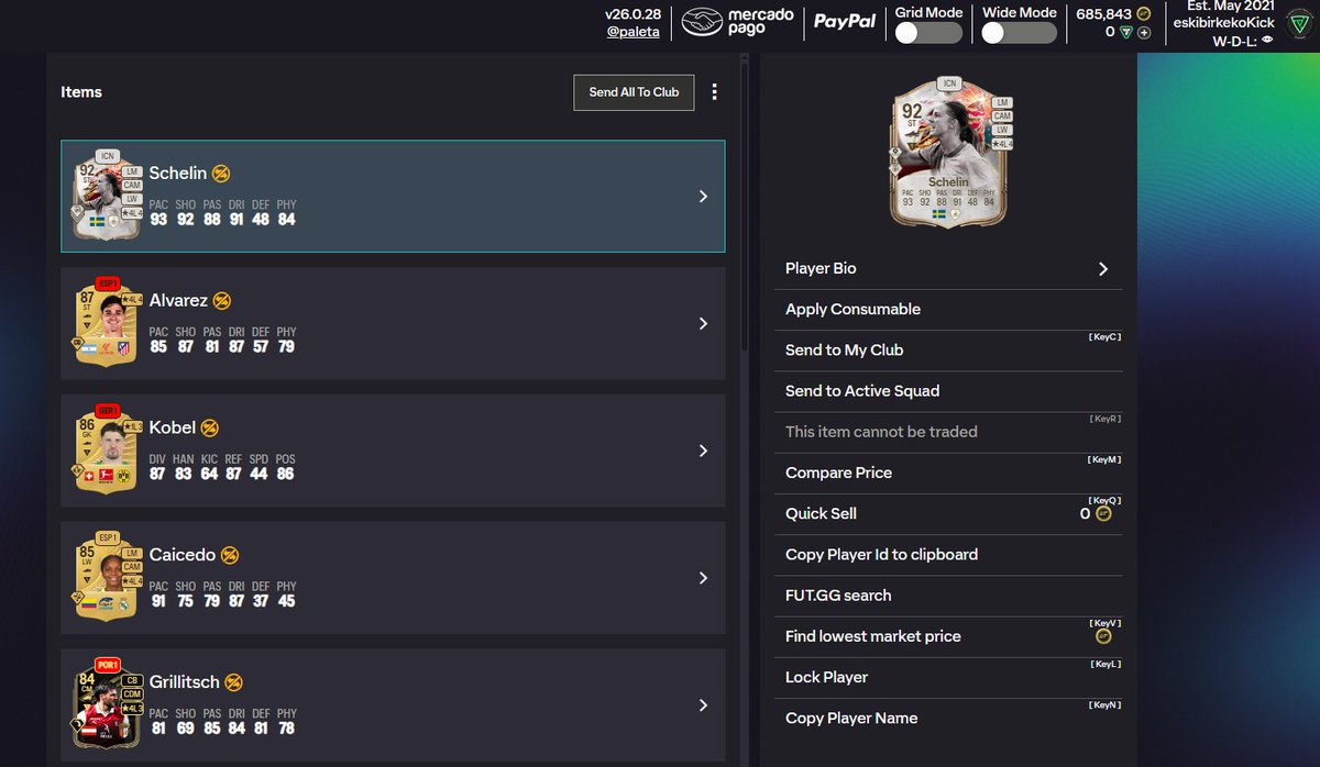 ??? :D webapp'den 83x14 açıyordum bi anda Schelin geldi 3.2 milyon