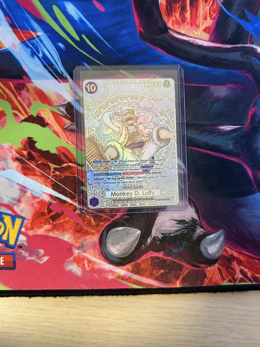 Quelle est la meilleure carte de votre collection One Piece TCG?
Je commence: