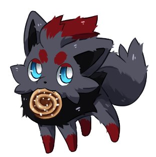 WOW wasn't expecting this to get so much attention, that's pretty cool!!

Canela is spanish for cinnamon because she loved(s) cinnamon buns as a lil Zorua!!

Probably a frequent customer at IKEA

(this is her)
#zorua