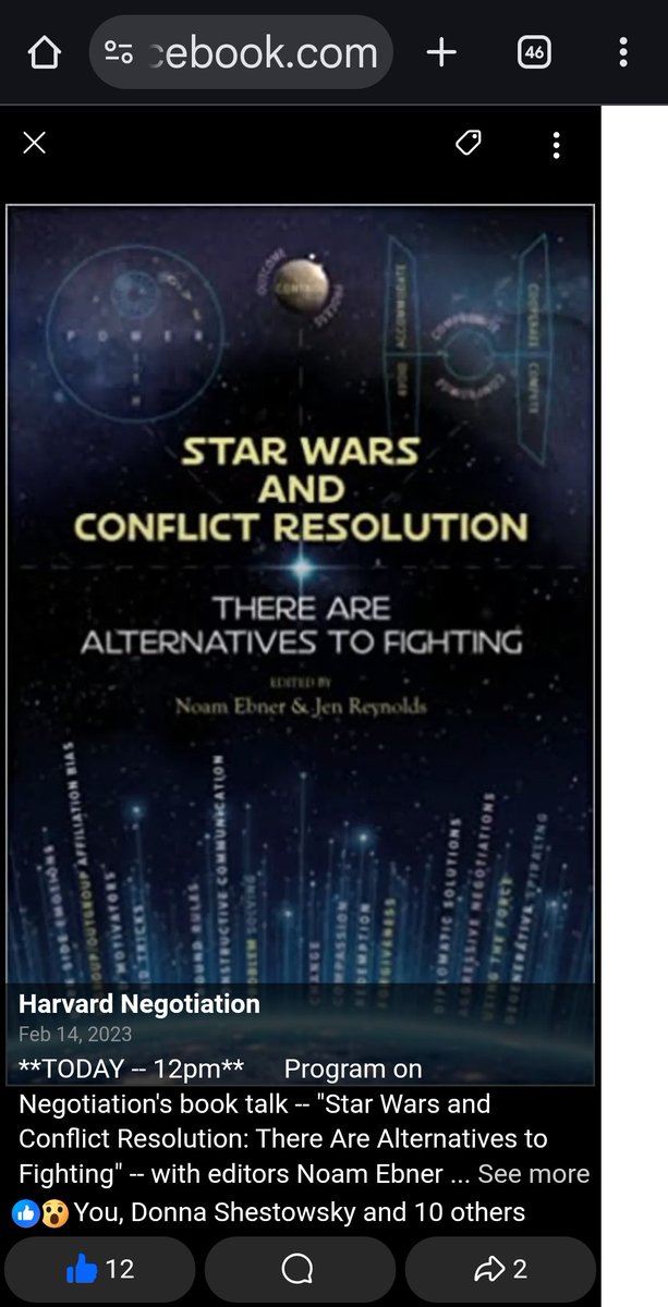 Star Wars & Conflict Resolution tweet media