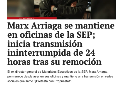 Como se dijo, realmente no es una "afrenta" con esta persona, sino contra Müeller y específicamente AMLO.

Ahora a ver quién se echa el trompo a la uña para quitarlo del puesto porque es evidente que Delgado, su jefe, no puede.