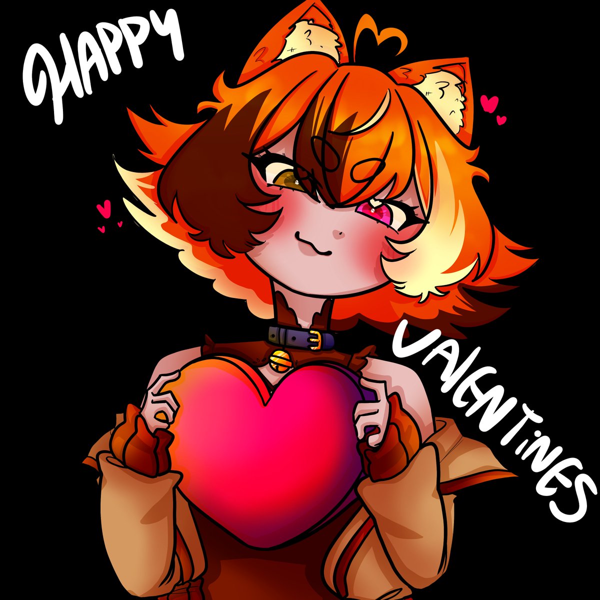 TigreAyayuki's tweet image. Black background ver.