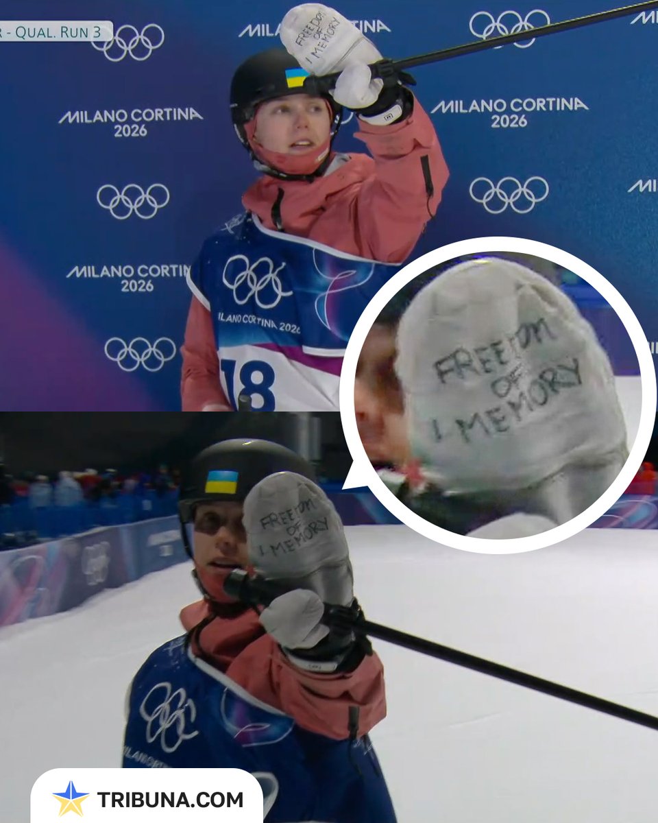 Наша фристайлістка Катерина Коцар також підтримала Владислава Гераскевича та право на вшанування вбитих росією спортсменів

«Свобода памʼяті», – показала вона напис після третьої спроби у біг-ейрі

Коцар також пройшла у фінал – вболіваємо за неї у понеділок о 20:30!