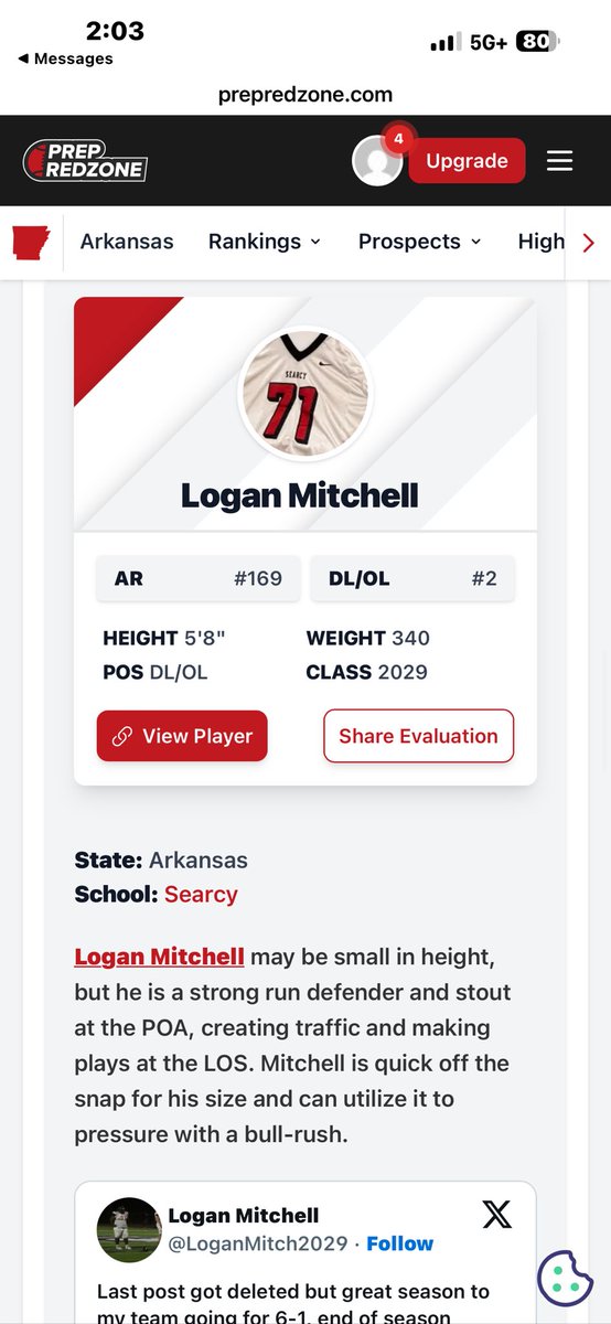 Logan Mitchell tweet media