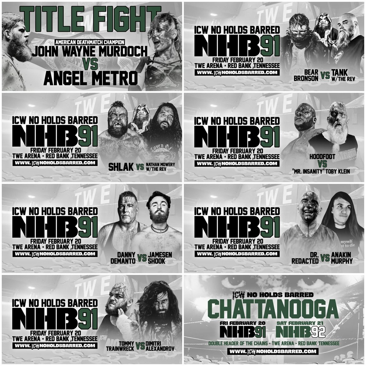 ICW No Holds Barred ⛓ tweet media