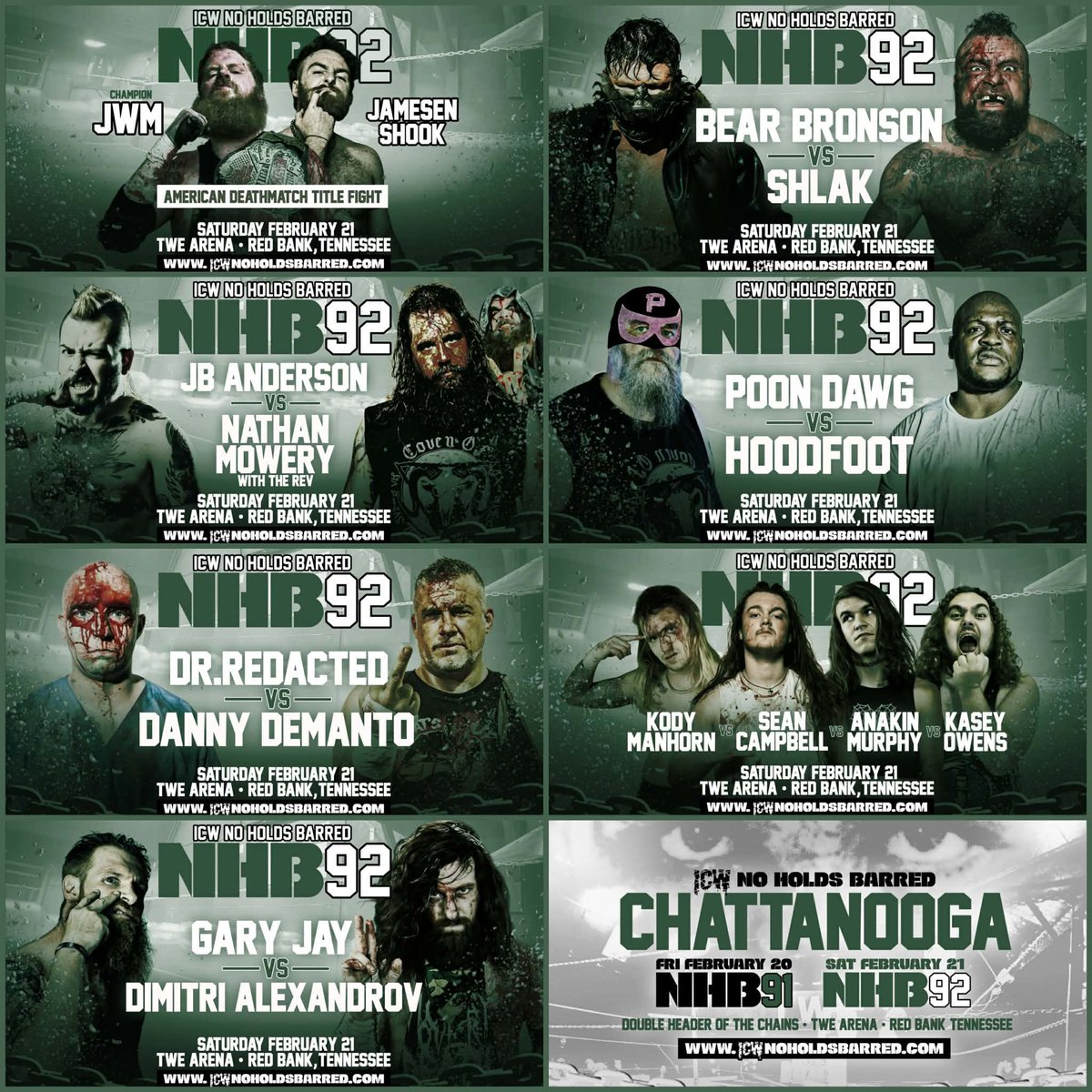 ICW No Holds Barred ⛓ tweet media