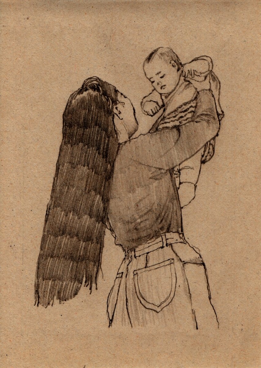 #子供編ポーズカタログ模写
高い高い１８。