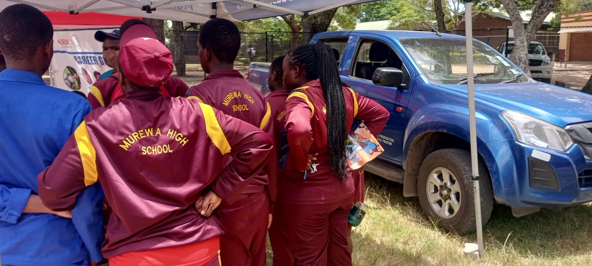 Empowering young minds at Murehwa High School! SMEDCO joined other industry leaders for a career guidance session, inspiring students to explore entrepreneurship and SME opportunities. #careerguidance #YouthEmpowerment #entrepreneurship #FutureLeaders