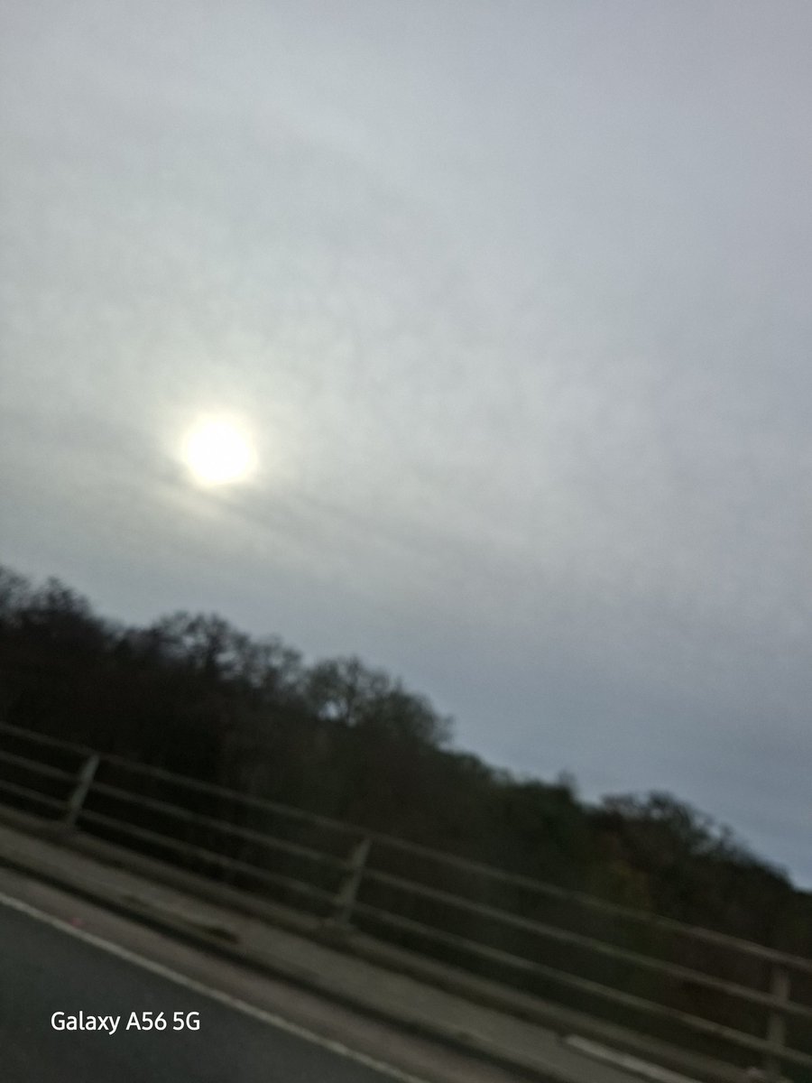 <a href="/chatswithem/">Em R</a> Before was a crisp blue sky day. The lines were uniform and well spaced. On our way home 3 hours later,this was the muck that hung over all the blue,erasing it and obscuring sun. The lines are visible but now a mass with ripples in. So obvious now.