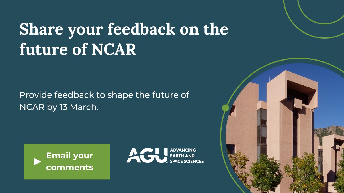 AGU Science Policy tweet media