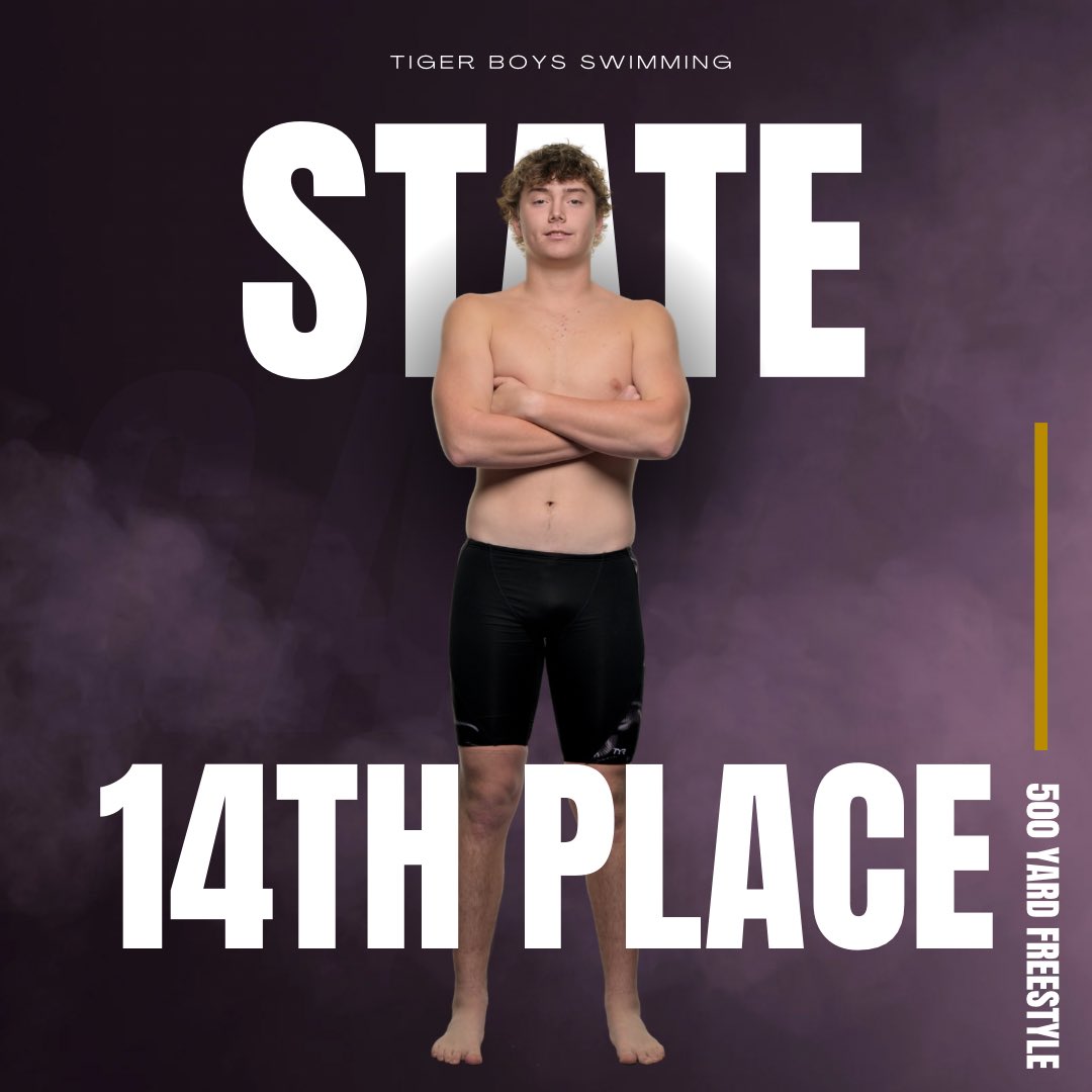 SpencerTigerAD's tweet photo. 14th IN THE STATE! π£οΈπ₯
Huge season, Oliver! The Tiger community is buzzing. π
πΎ
#StateFinalist #TigerSwimming https://t.co/MFwDZUtI5j