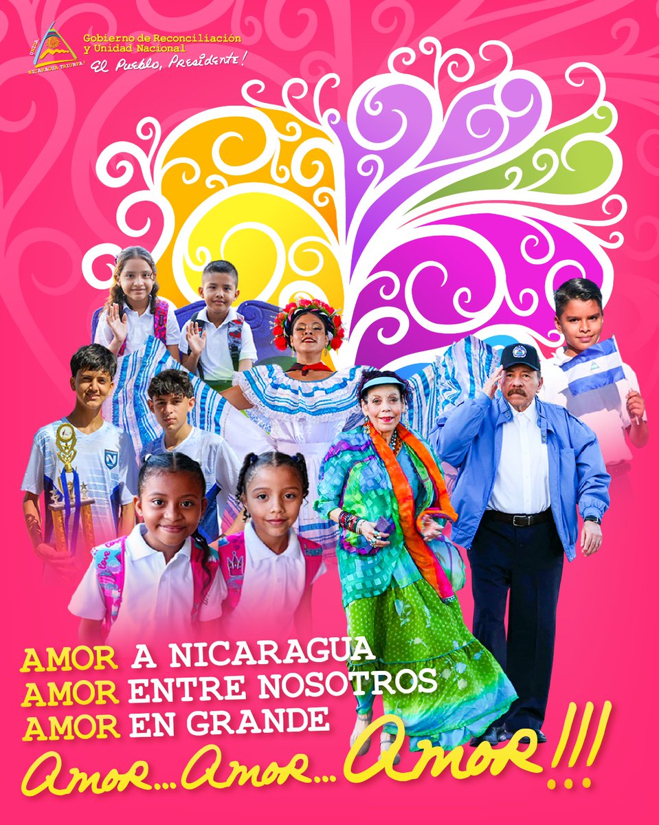 En unión familiar, celebramos el Día del Amor y la Amistad, en paz y solidaridad revolucionaria 🟥 ⬛

#SomosUNAN
#ManaguaSandinista