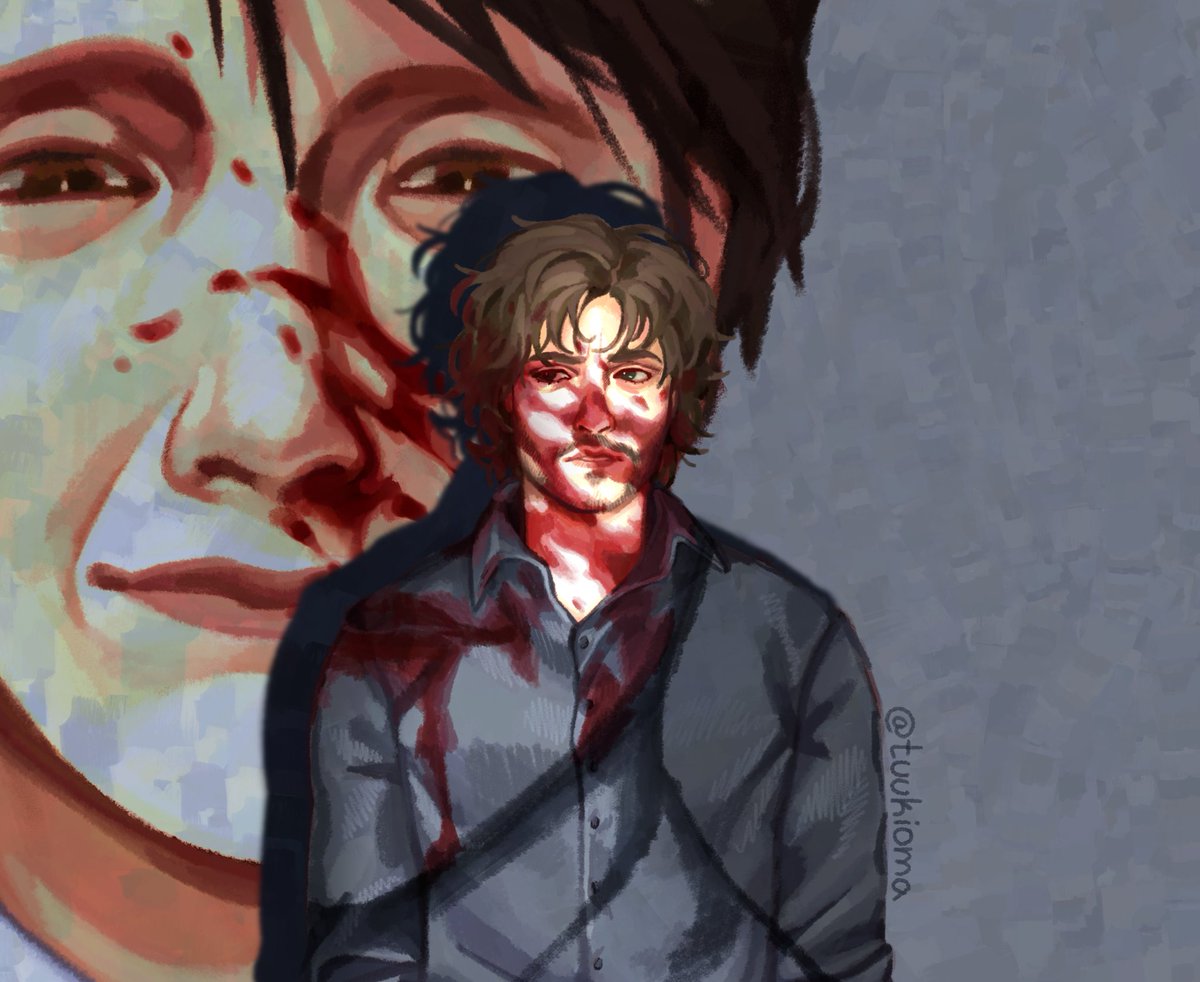«Every crime of yours... feels like one I am guilty of.»
#Hannibal #Hannigram