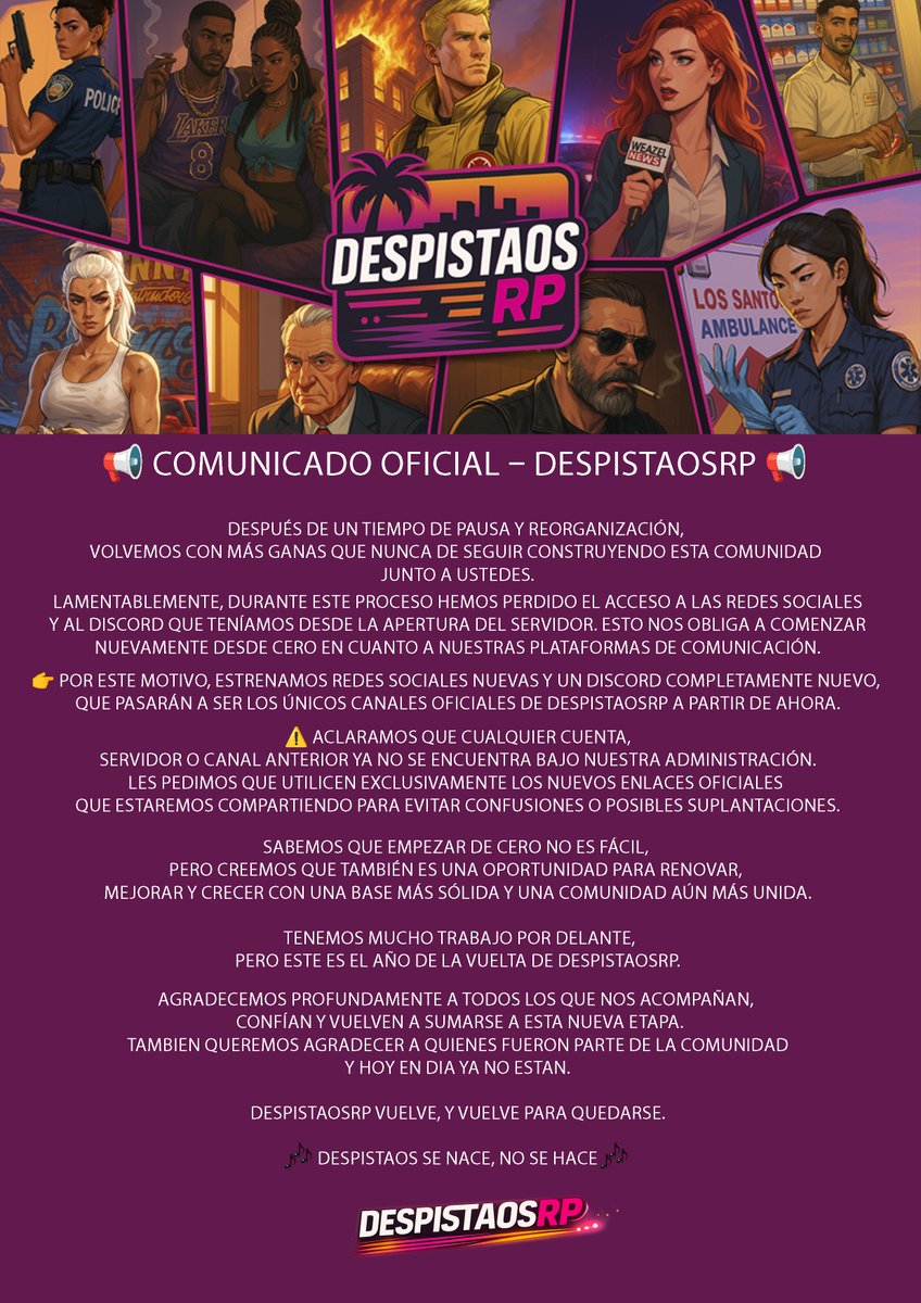 Despistaos Community tweet media