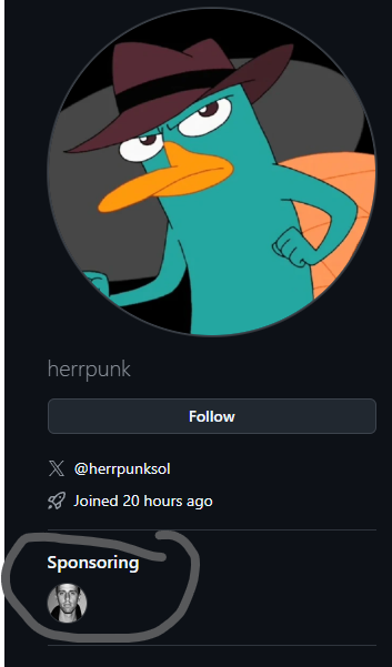 LITERALLY shows that the dev has been sponsoring Scott's GitHub, hes been donating all the fees, Useless fud