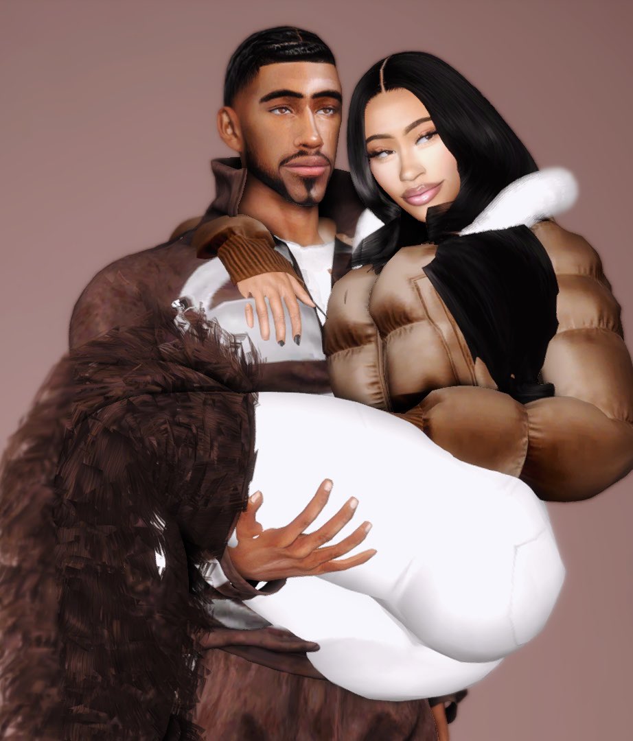 cozesimmer's tweet image. Idk which couple i like more + i gotta make another one