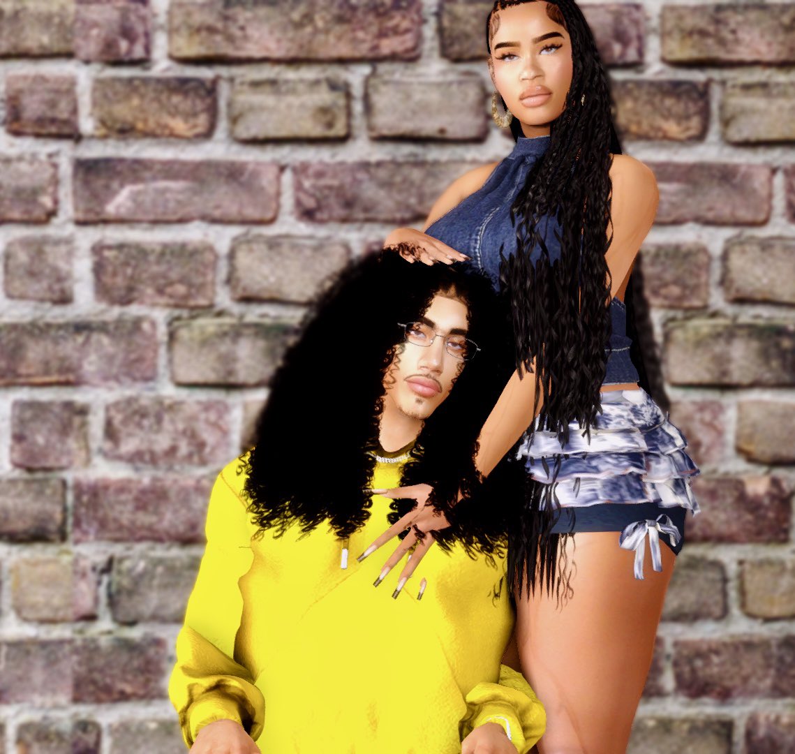 cozesimmer's tweet image. Idk which couple i like more + i gotta make another one