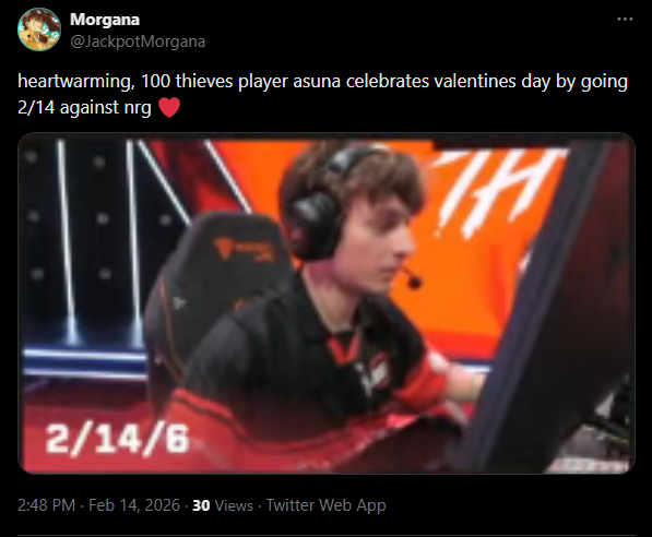 VCT struggles tweet media