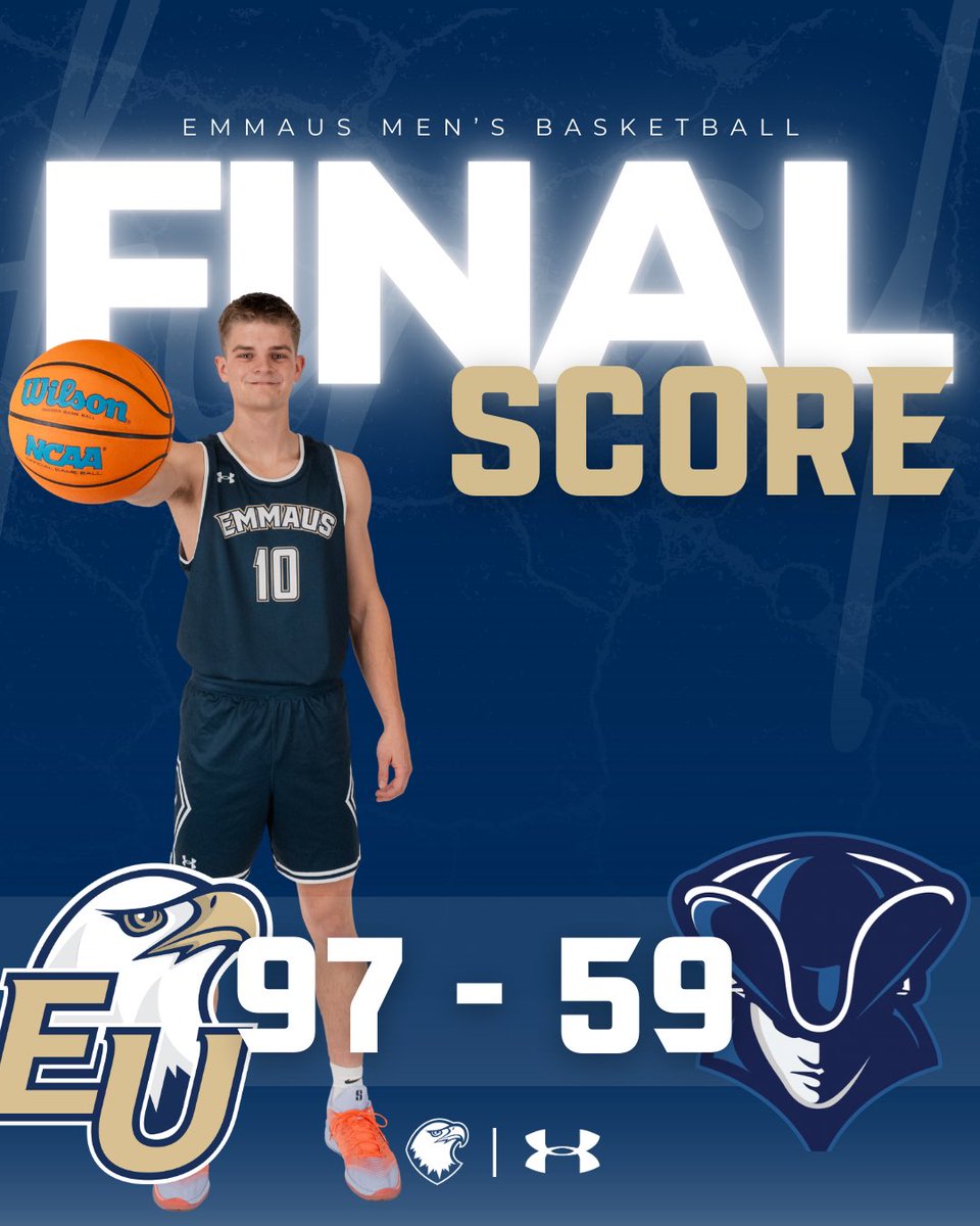 Emmaus University Men's Basketball tweet media