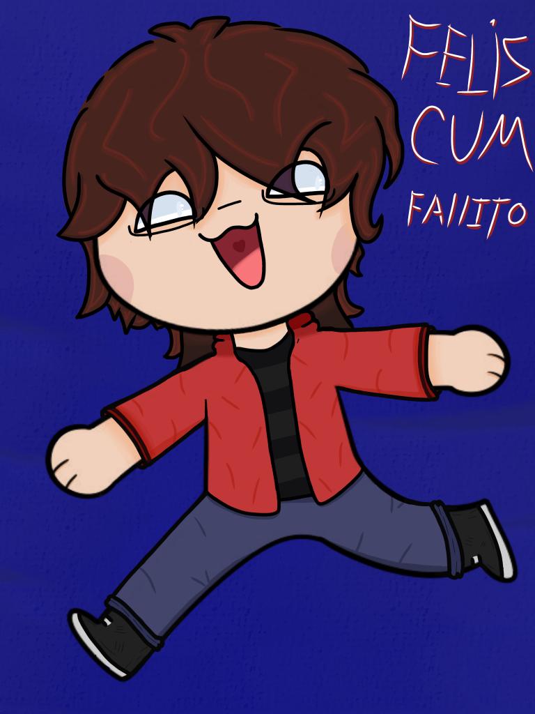 Le deseo un feliz CUM patroncito y que la pase bonito 
Aca le dejo un dibujito que le ise esperó le guste 

#FalloArt