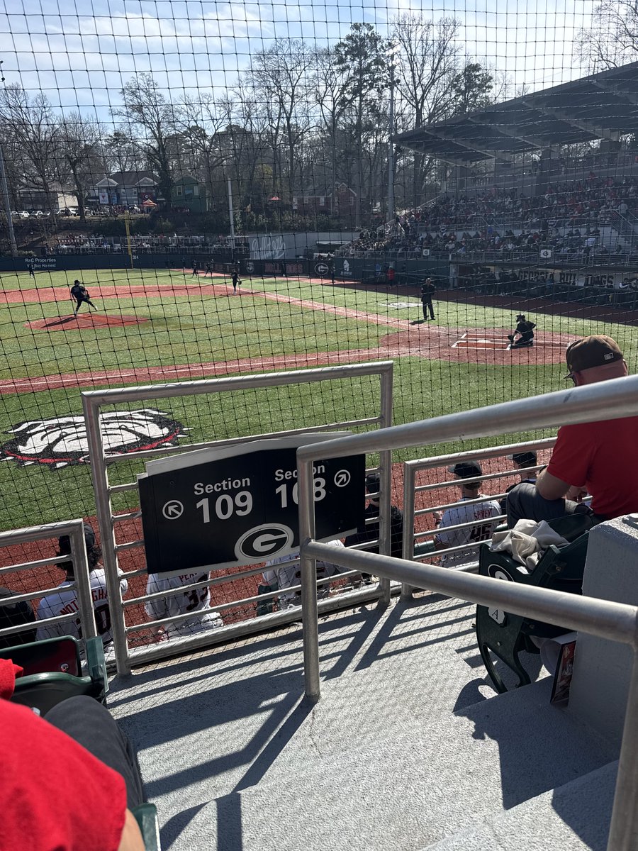 ⁦<a href="/Brooks_UGA/">Josh Brooks</a>⁩ ⁦<a href="/jeffdantzlertv/">Jeff Dantzler</a>⁩ ⁦<a href="/djohnstonuga/">David Johnston</a>⁩  another beautiful day at Foley