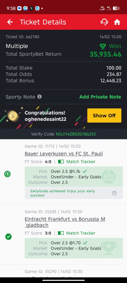 Lasaintee's tweet photo. @TalentedFBG Thanks so much boss💯.  But he pain me say I nor get stake power at that time https://t.co/3cZwXcAgrn