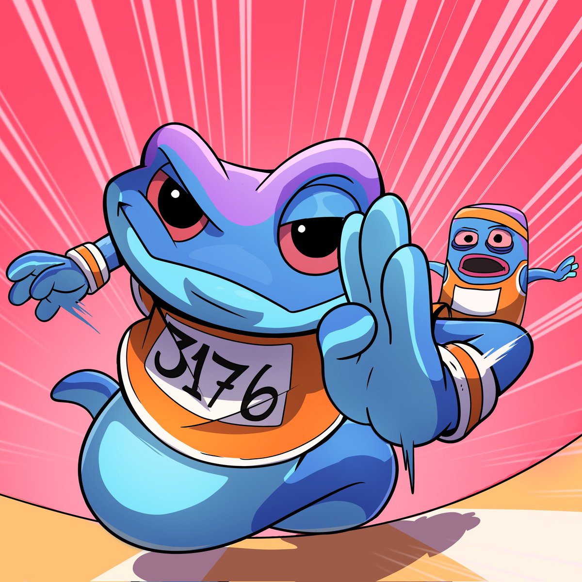 Riding with @Snek has been the best journey I had in crypto. We're running an ultra marathon to world-wide recognition! 🚀 

Thank you for this amazing artwork. 
I'm a Snek for life! 🐍