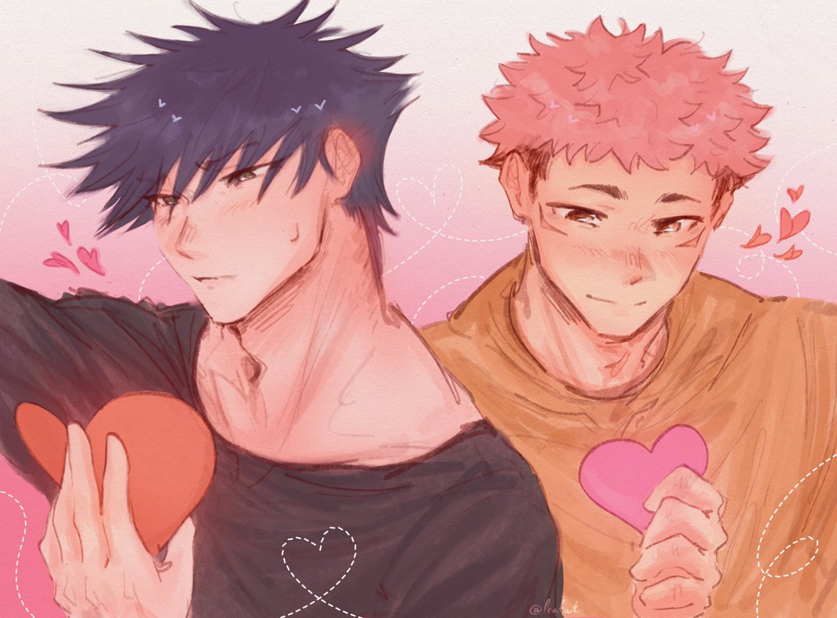 Happy Valentine’s Day, my sweeties😌🤲🩷
#jjk #itafushi #fushiita