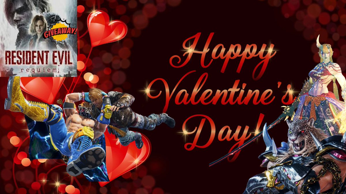 LIVE! RE9 !GIVEAWAY. KING IS YOUR VALENTINES ! 
youtube.com/@brutan111 
tiktok.com/@brutan111/live 
kick.com/brutan111 
twitch.tv/brutangaming111