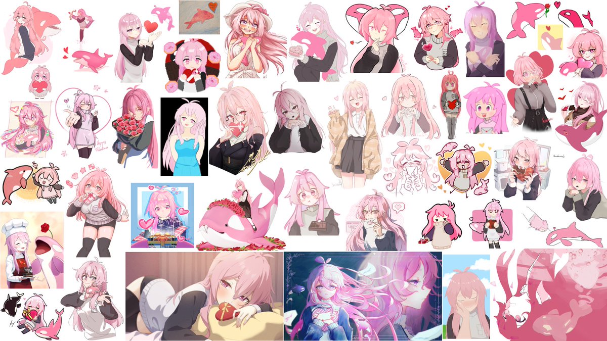 Happy Valentine's day Shachi!! 🩷
Hope you got a lot of sweets and beautiful flowers!!
We put together a kudoboard for you with lots of lovely arts and messages! The link will be in the comments!
I hope you love all the pink orcas too! The world needs more of them #shachimu