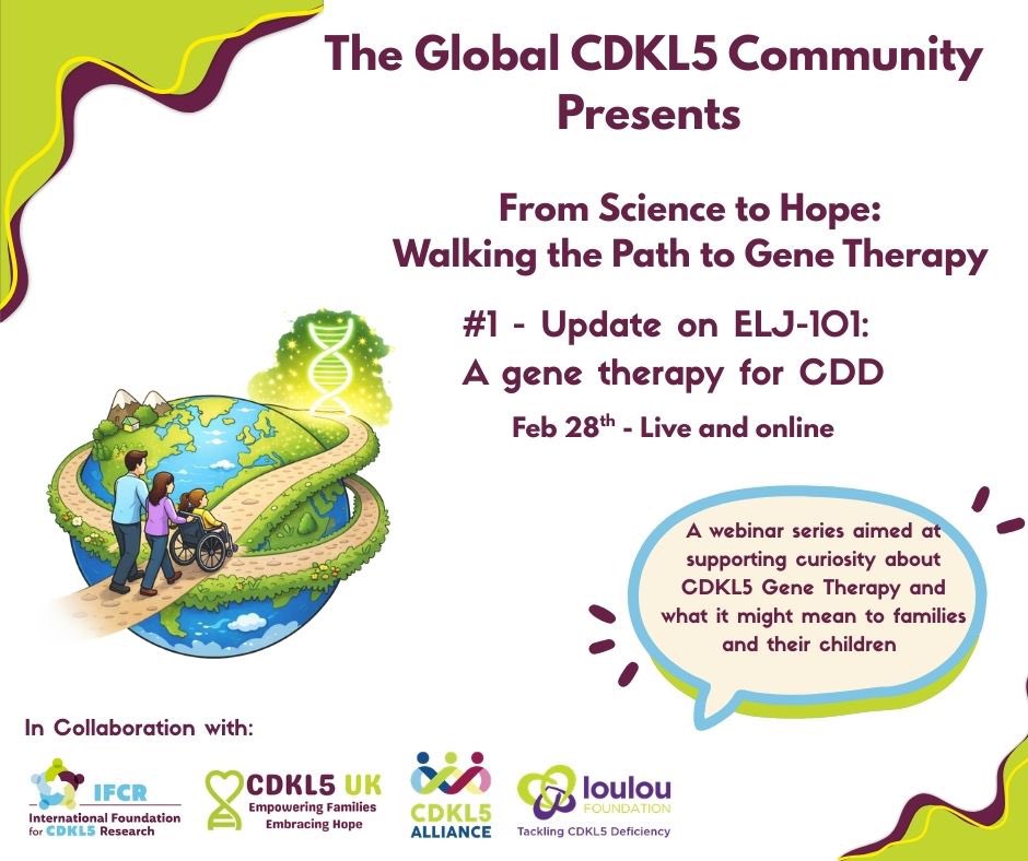 Cure CDKL5 tweet media