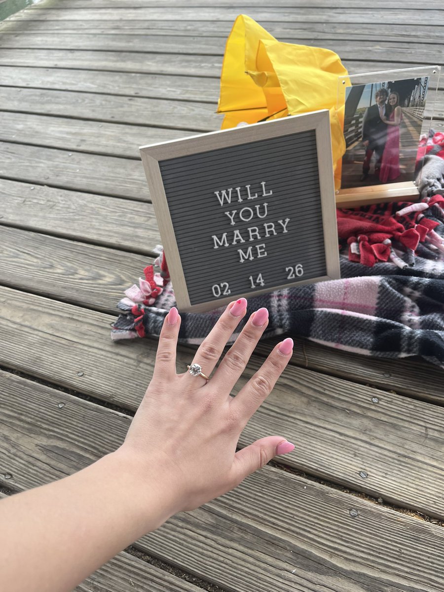 guess who’s officially engaged at the same time as taylor swift!