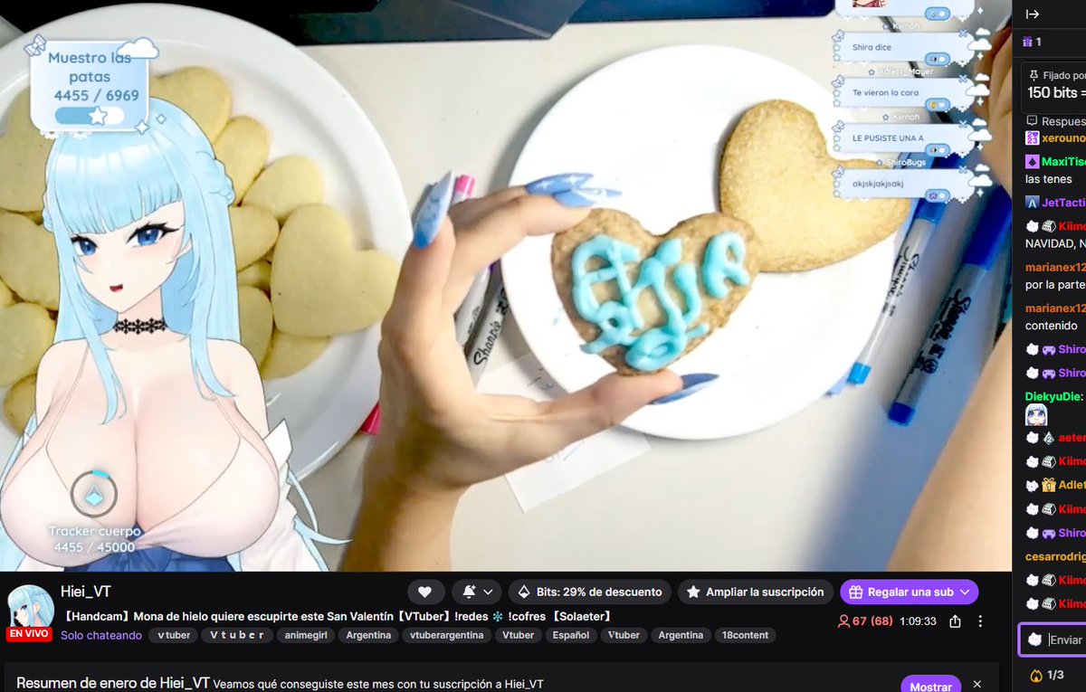 Te amo hiei JKAJKSJAJKSAKJ
aunque tu galletita pida auxilio <3