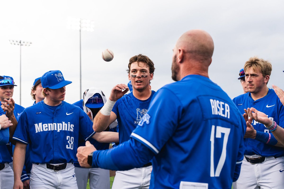 MemphisBaseball's tweet photo. 901 Made Ⓜ️

#GoTigersGo | @shanecox02 https://t.co/YylcoFYCwO