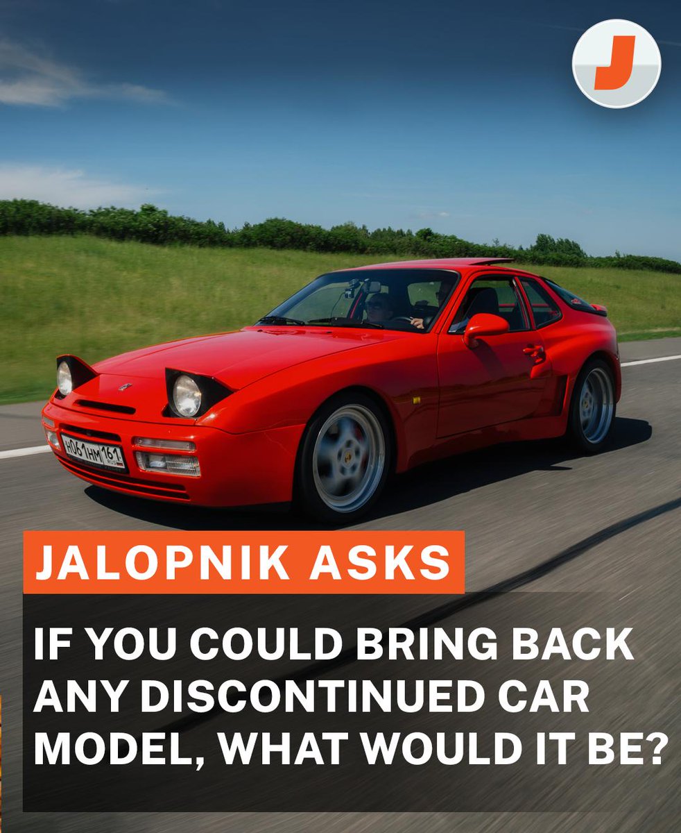 Jalopnik's tweet image. If you could resurrect any car model, which one would you bring back?