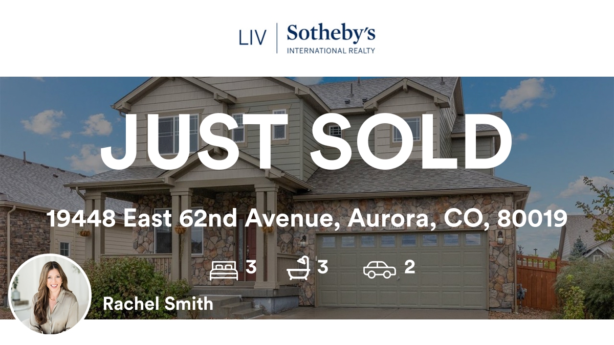 RachelSmithGGG's tweet photo. 🛌 3 🛀 3 🚘 2
📍 19448 East 62nd Avenue, Aurora, CO, 80019

My latest sale on RateMyAgent.
FA 100089621
https://t.co/g6SXSdTzkM

...
#ratemyagent #realestate https://t.co/8Q0WS3Rwy3