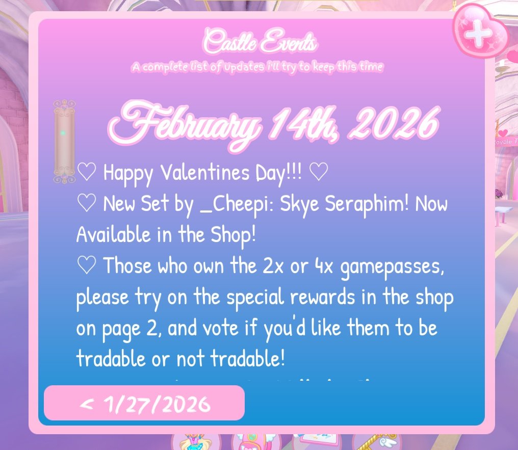 CrystxlCorgi's tweet image. THE EVERFRIEND UPDATE IS OUT!!!!!!!
#RoyaleHigh #RHTC #RH