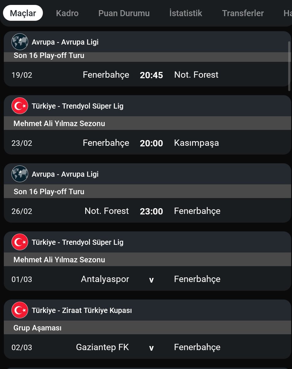 Tarihin en önemli 5 maçı.