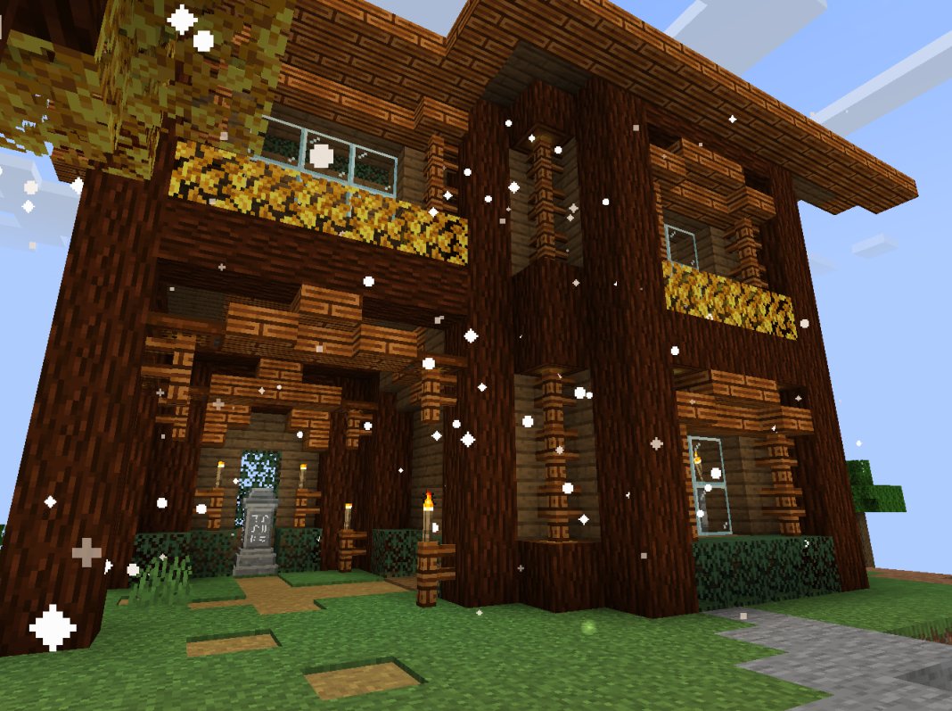 我又再當建築師巴布了

目前在捷克的 #皮卡之星計畫 伺服器裡磨爬滾打
第一次覺得黃金木那麼好看👀❤️

#Minecraft #building #KifiStuff