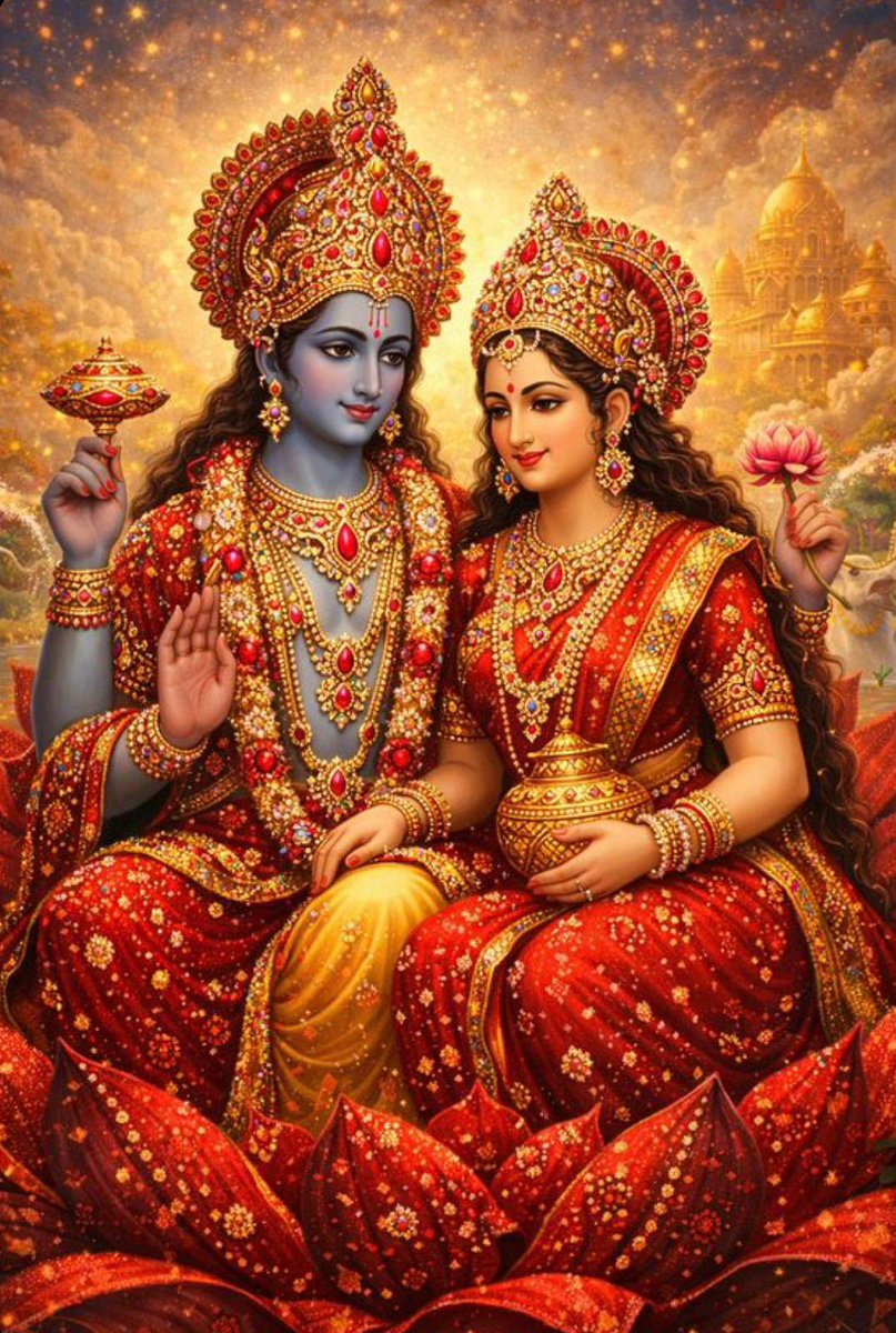 vishwananda's tweet photo. The morning or Mangal Aarti celebrates Ardhanarishvar. In this form, the right side of the body is Bhagavan and the left side is Bhagavati. Sri Hari and Mahalakshmi, Shiva and Parvati, the Divine Father and Divine Mother. Before everything came into being, there was only Bhagavan and His eternal Prem which is Devi, Bhagavati, Divine Mother. It was through this endless love which wished to give more and more joy to the Beloved, that everything in Creation was formed. When the SatGuru says that everything is created through divine love, everything is Love itself, He is speaking of a reality that is true on every level of existence. Hence, the simplest statement of the SatGuru is a living scripture. The first Puja on Maha Shivratri worships the Adipurusha and Adishakti. They are beyond the Trimurti (Brahma, Vishnu, Shiva). They are the primary cause of all and it is from them that all originates. The Ardhanarishvar aspect is one of the rarest and hardest forms to meditate on because everything is assimilated within it. Yet the SatGuru can give it as an Ishtadev to the one He finds is truly worthy of worshipping this Divine Form. With this as truth, how simple it is to understand the saints who said that the SatGuru should be revered foremost and above all.
The other forms of Shiva that are worshiped during the Mangal Aarti are Kaleshwar Mahadev, Kameshwar Mahadev, and Aasheshwar Mahadev. Kaleshwar Mahadev is one of the rare Jyotirlingams that is lower than the surface of the earth, signifying Lord Shiva’s deep humility. Kameshwar Mahadev protects Kamyavan, which means ‘the forest of love’. It is situated in Vraj Bhumi. This ‘Kaam’ refers to the love that Mother Yashoda, Nand Baba, the gopis, gopas, even the plants, animals, and sand of that land had for Sri Krishna. It is pure divine love in its finest form. Aasheshwar Mahadev is the form of Lord Shiva that is waiting with infinite hope for a glimpse of baby Sri Krishna’s lotus face. When Lord Shiva first came to Vraj, Maiya Yashoda refused to let him meet baby Krishna because she got scared of his disguise as a wild mendicant. Finally, seeing Lord Shiva’s deep love and eager hope for a single glance of Sri Krishna, Maiya Yashoda’s heart melted. When she let him see Sri Krishna, Lord Shiva put Bhagavan’s tiny feet on his head so that the pure Ganga can reclaim her place at Bhagavan’s feet. The stories of love between Bhagavan and His Beloved Bhakta, Lord Shiva are endless and each gives rise to a drop of Ananya Bhakti that all bhaktas yearn for.
