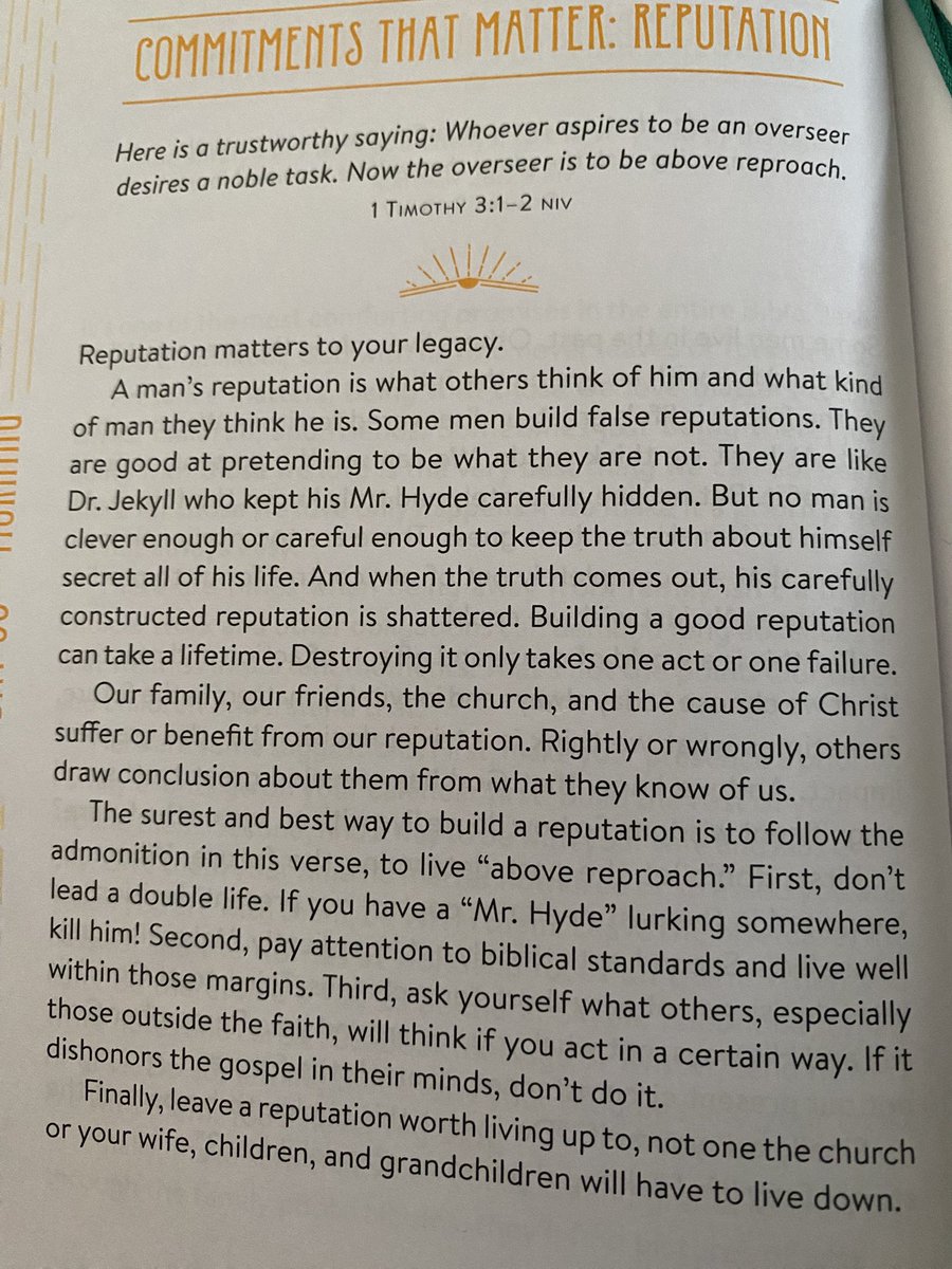 Lord, I haven’t always had a good reputation. The new me can hardly believe some of the things the old me did. Please remind me daily that it isn’t how you start the race, but how you finish. Remind me that Christ now lives in me. Help me to finish the race with a good reputation