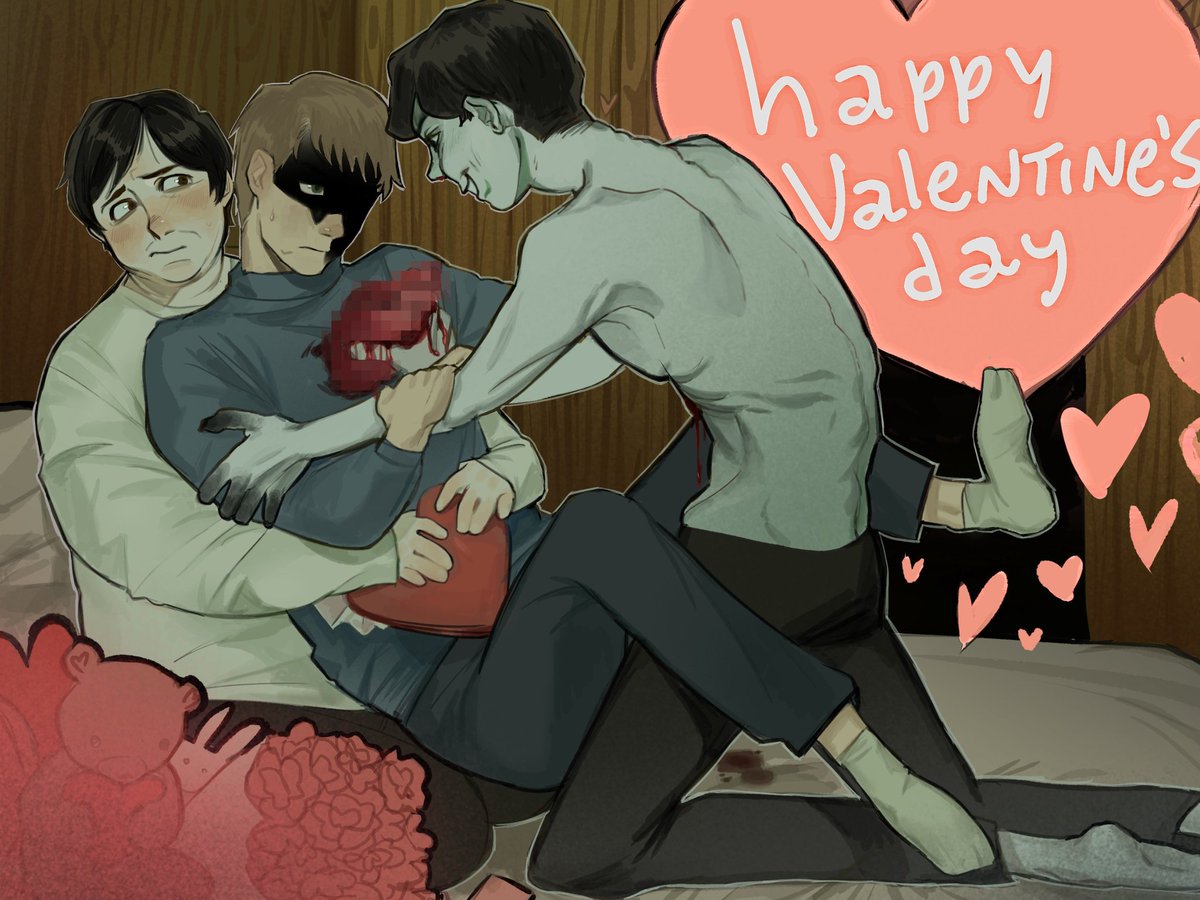 kneksooli's tweet photo. Valentine's gift :9 
#ninah #palegun #palevisitor #homeowner #humantruder #noimnotahuman https://t.co/NN9YJsbbra